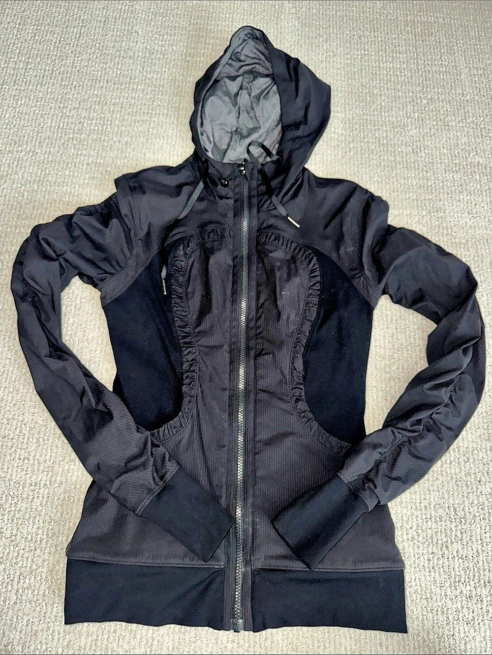 lululemon Hooded Dance Studio Reversible Jacket